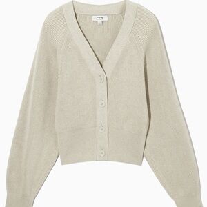 COS Women's Beige Cardigan